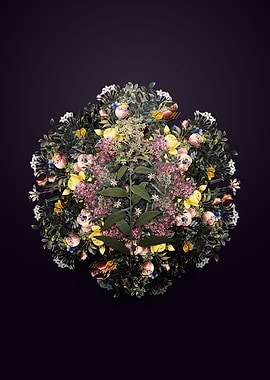 Green Cestrum Wreath