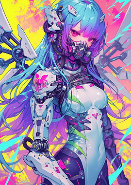 Anime Girl Futuristic
