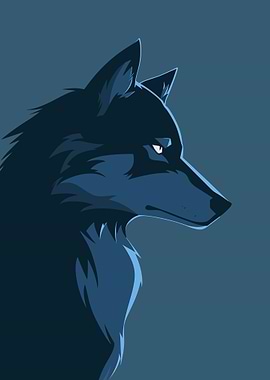 Wolf Retro Minimal