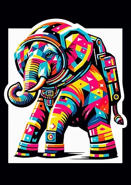 elephant astronaut wpap
