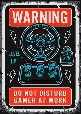 Do not Disturb Gamer Work