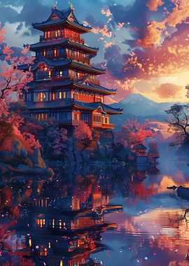 Japanese Medieval Castle