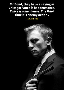 James Bond quotes