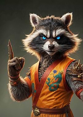 Zen Raccoon