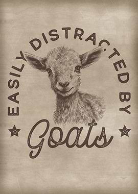 Easily distracted by goats