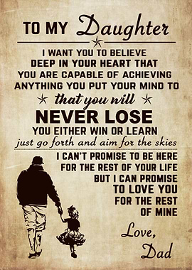 To My Daughter