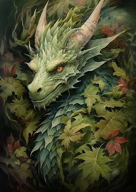 Fantasy Forest Dragon