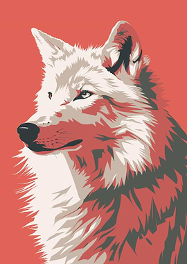 Wolf Retro Minimal