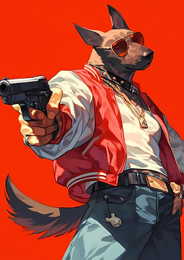 Shady Canine Swagger