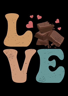 Chocolate Candy Bar LOVE