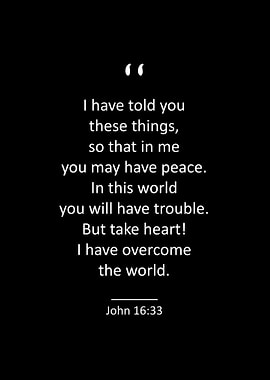 John 16 33