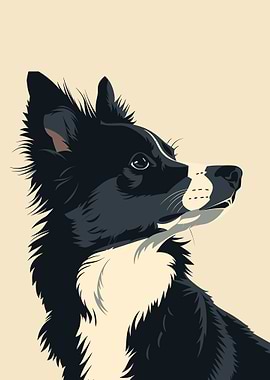 Dog Retro Minimal