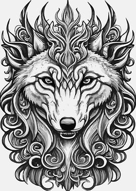 Winter Wolf Serenity