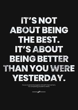 Progress Not Perfection