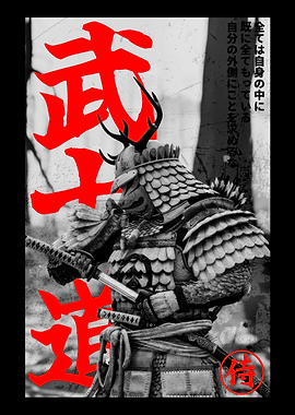 Bushido samurai Black