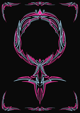 Retro Floral Pinstriping