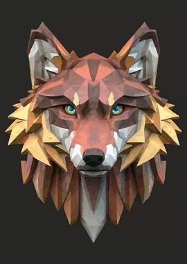 Stylized Wolf