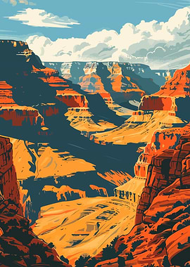 Grand Canyon Nature Art