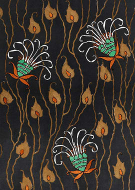 Traditional floral pattern