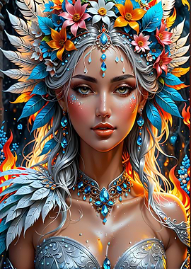 Mythical Beautiful Woman