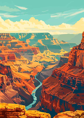 Grand Canyon Nature Art