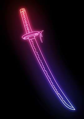 Sword Japan Neon