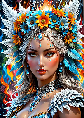 Mythical Beautiful Woman