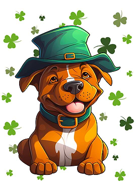 Pitbull Saint Patrick