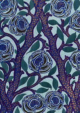 Aesthetic floral pattern