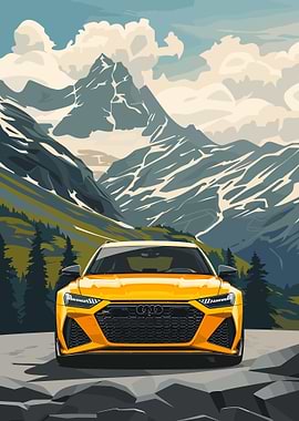 Minimal Audi RS6 Mansory