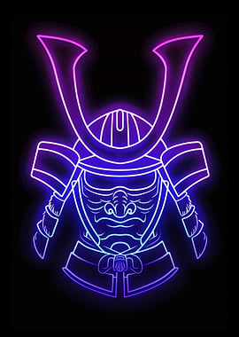 Samurai Japan Neon