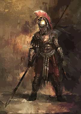 Soldier warrior spartan