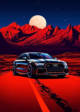 A car Audi RS Q8