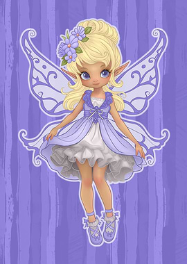 Fairy Doll 03 Periwinkle