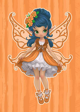 Fairy Doll 03 Orange