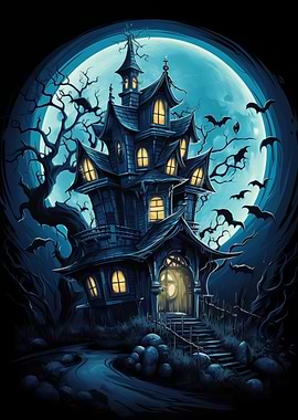 Spooky House Hallowen