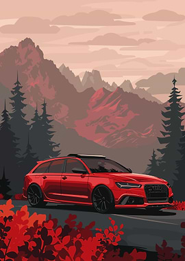 Minimal Audi RS6 Mansory