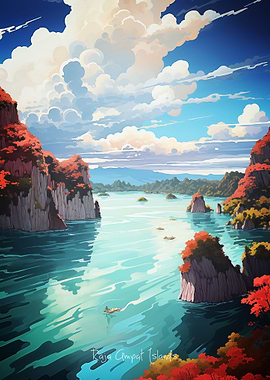 Raja Ampat Islands Art