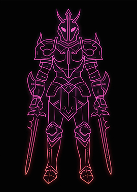 Japan Warrior Neon