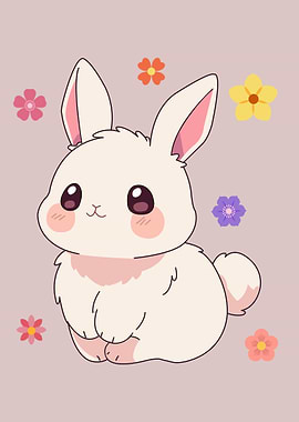 cute rabbit animal