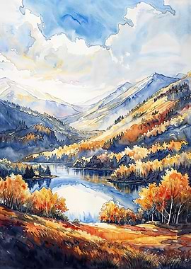 Mountain Autumn Glory