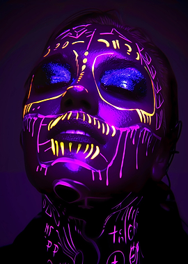 Neon Face 3