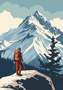 Alps Mountain Hiking