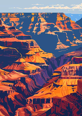 Grand Canyon Scenery Art