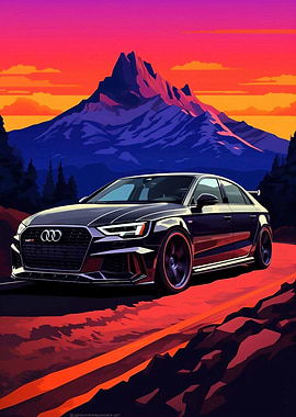 A car Audi RS3 Sportback