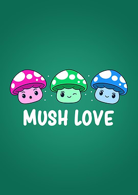 Polysexual Pride Mushroom