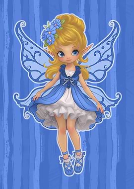 Fairy Doll 03 Blue