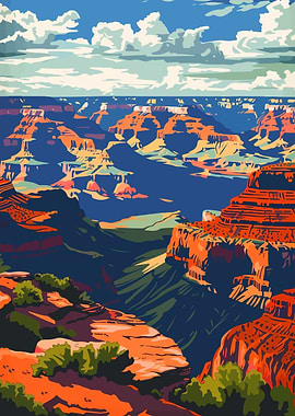 Grand Canyon Nature Art