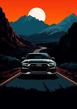 A car Audi RS3