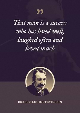 That man is a success who